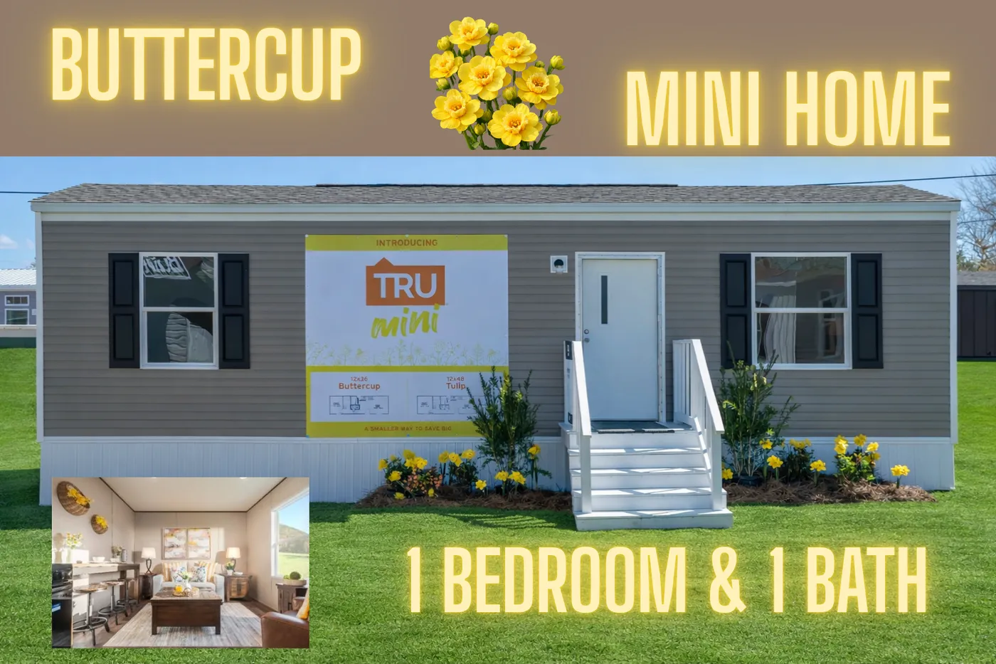 Newest Mini Home! The Buttercup! image