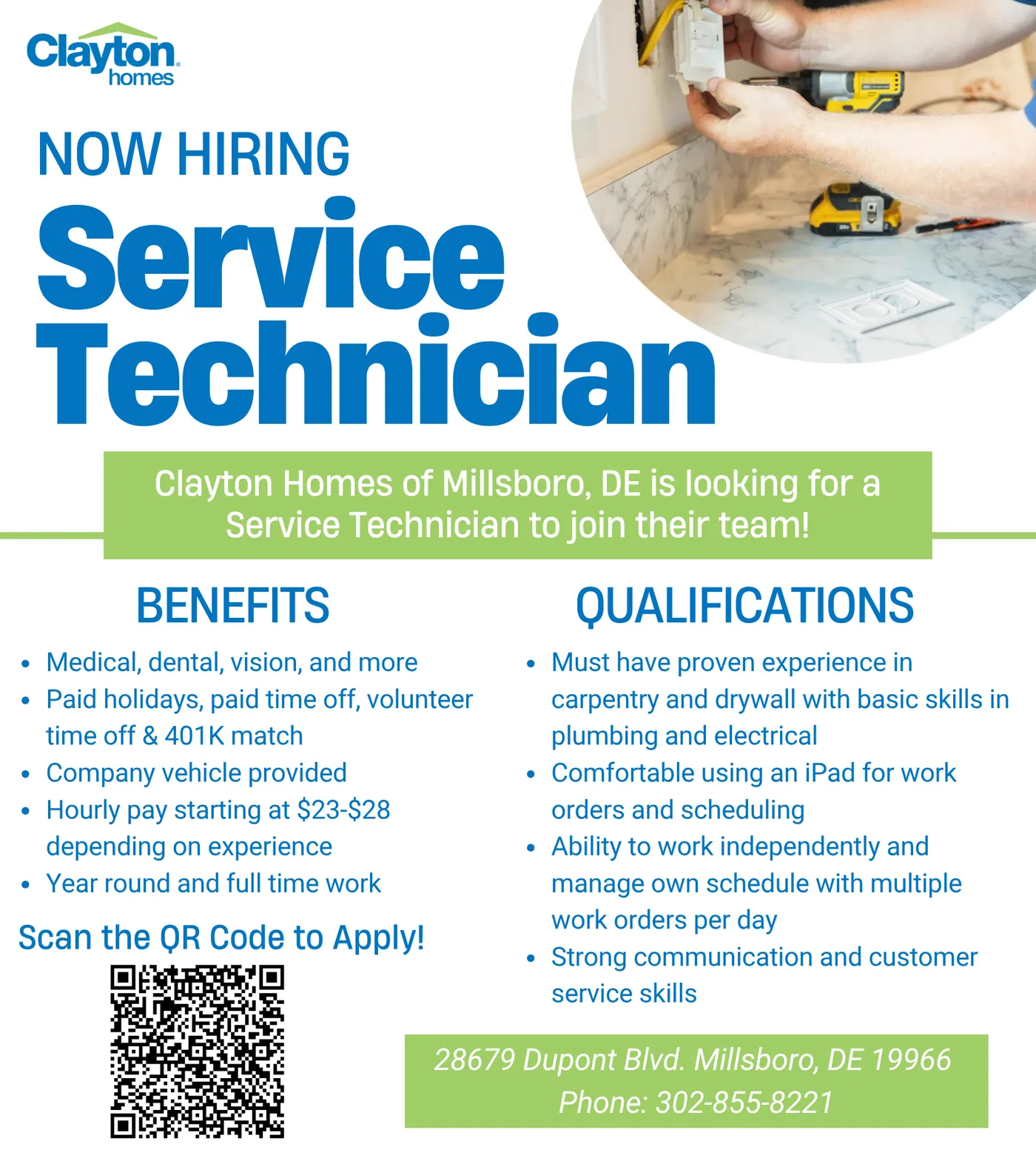 Service Technician - We're Hiring!