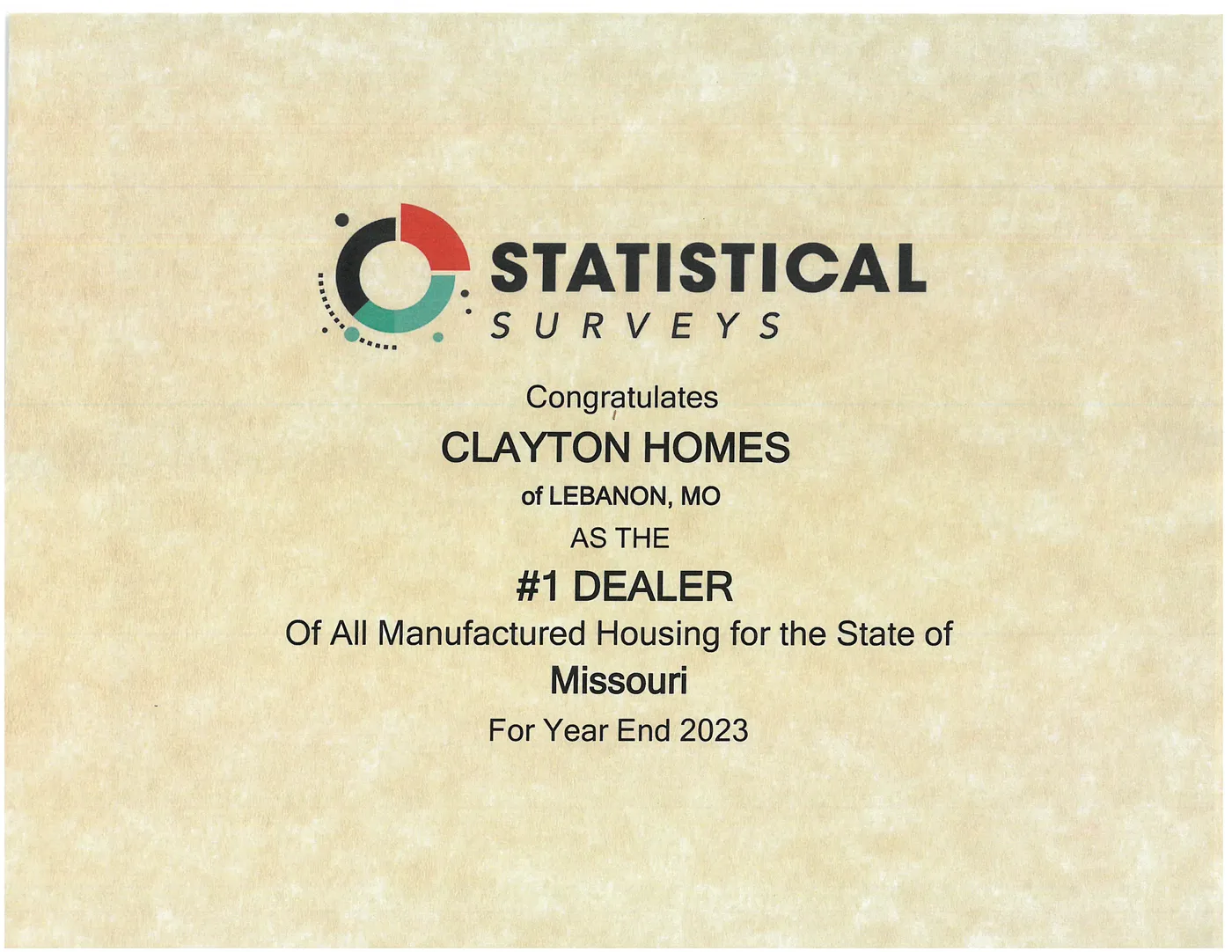 #1 Dealer In Missouri Again, for 8th Year In A Row