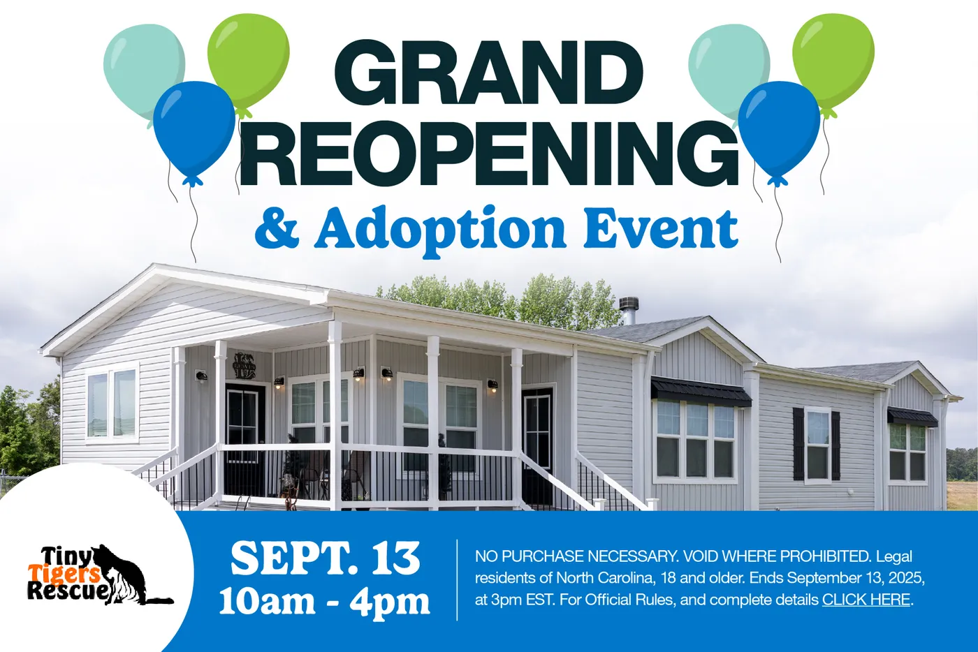 Grand Reopening & Adoption Event