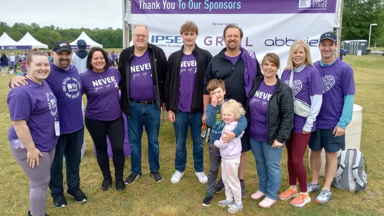 Team Chester PanCan PurpleStride 5k image