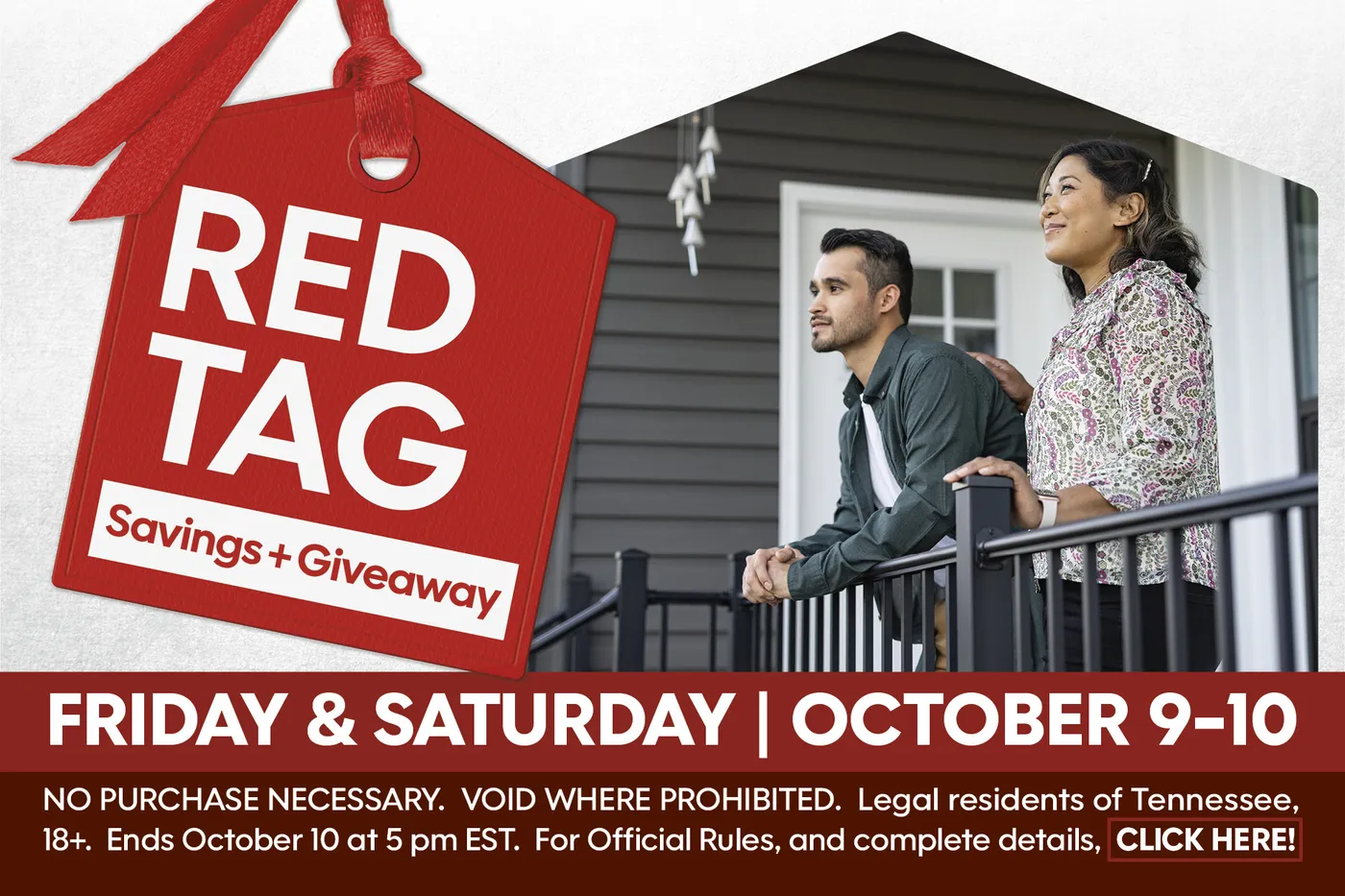 Red Tag Savings + Giveaway image