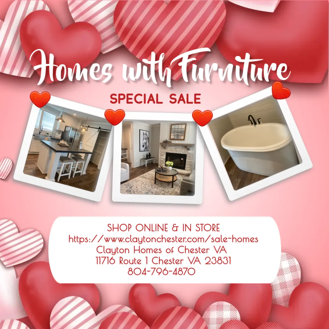 Lot model homes on sale with FURNITURE! image