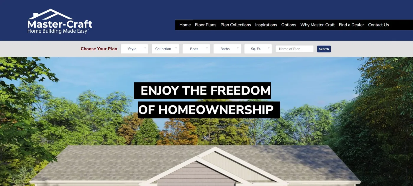 WE SELL RITZ-CRAFT HOMES!