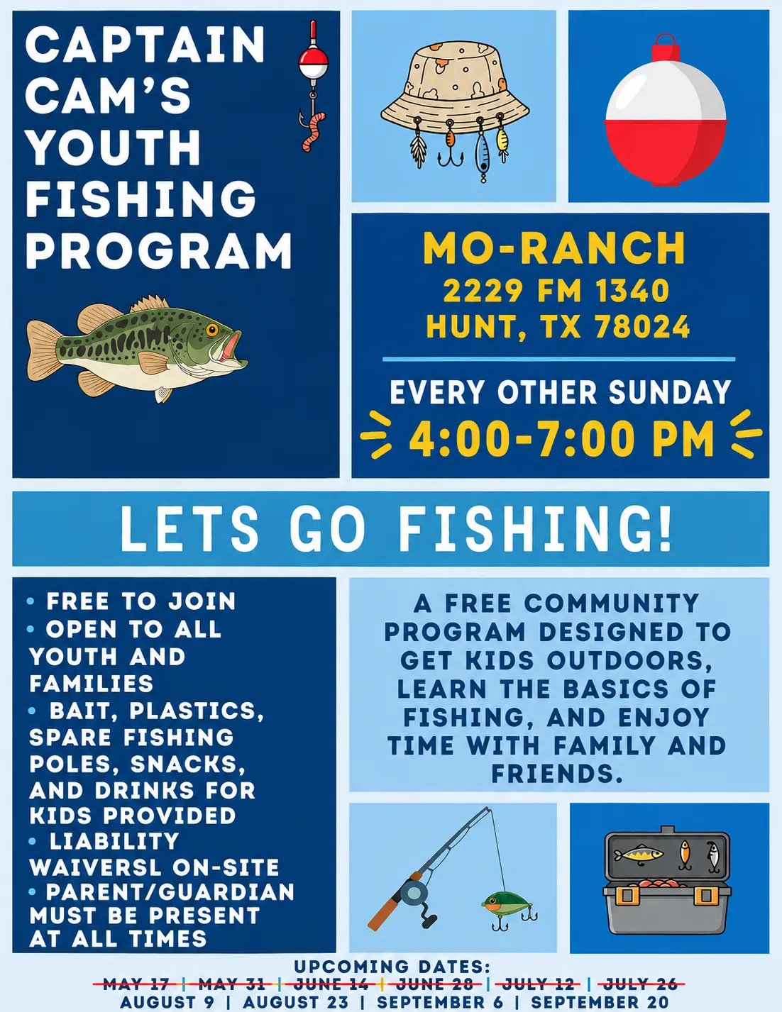 Captain Cam’s Youth Fishing Program image