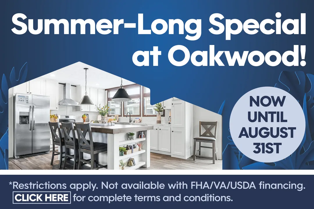 Summer-Long Special at Oakwood!