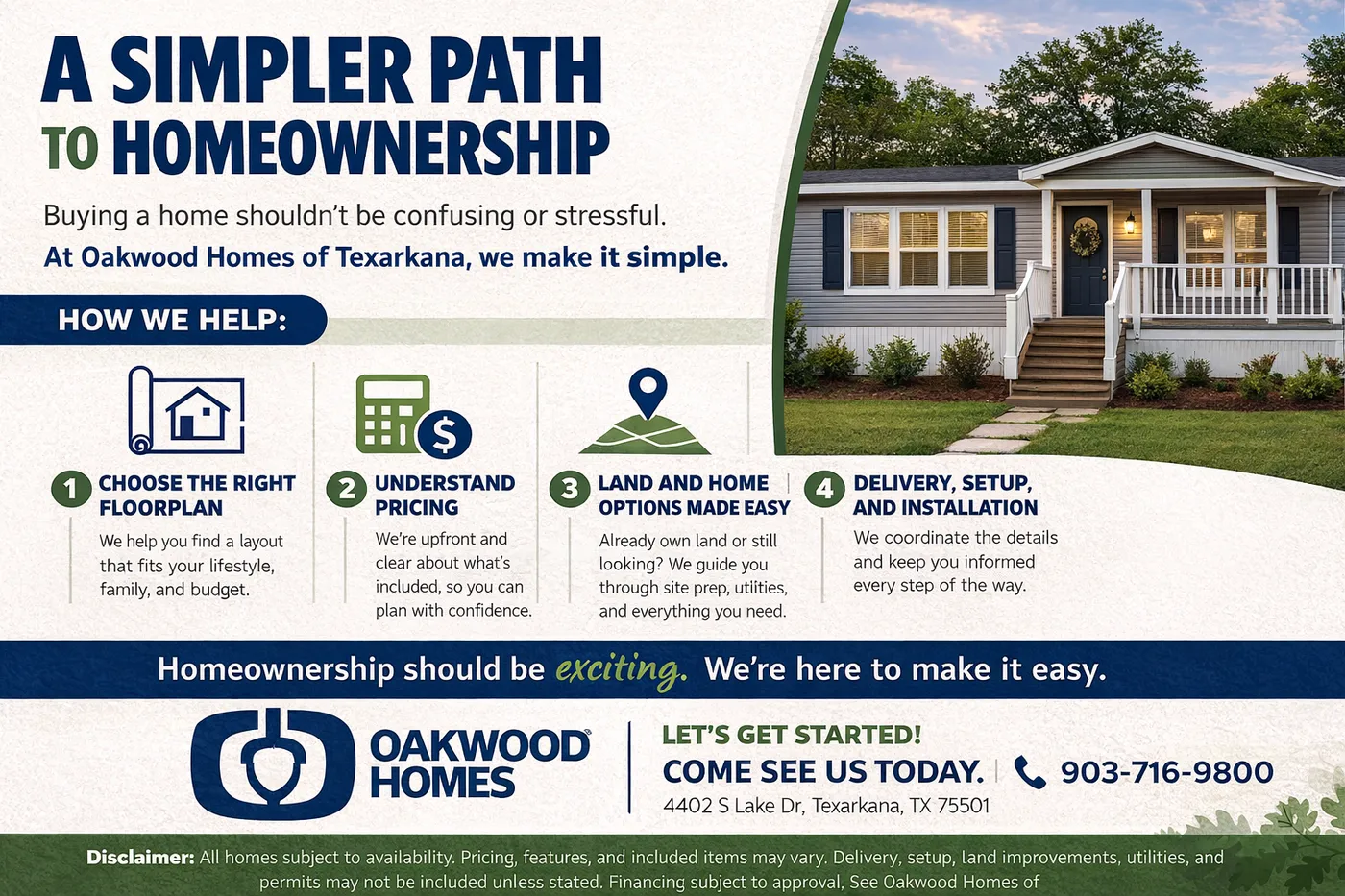 A Simpler Path to Homeownership in Texarkana, TX
