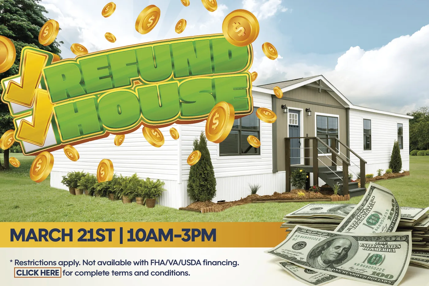 Refund Check, House Check!