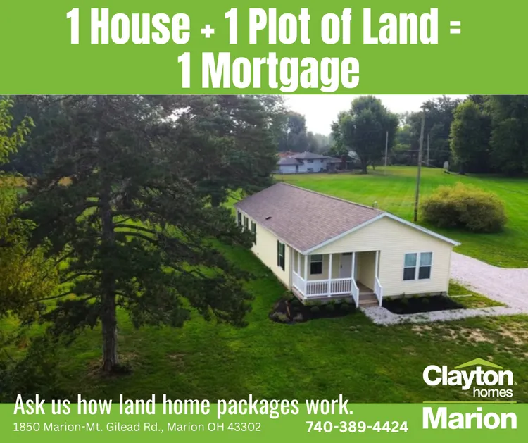 Yes, you can buy your land and home together! image