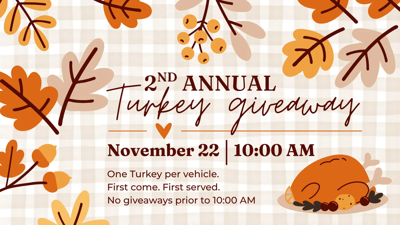 2nd Annual Turkey Giveaway