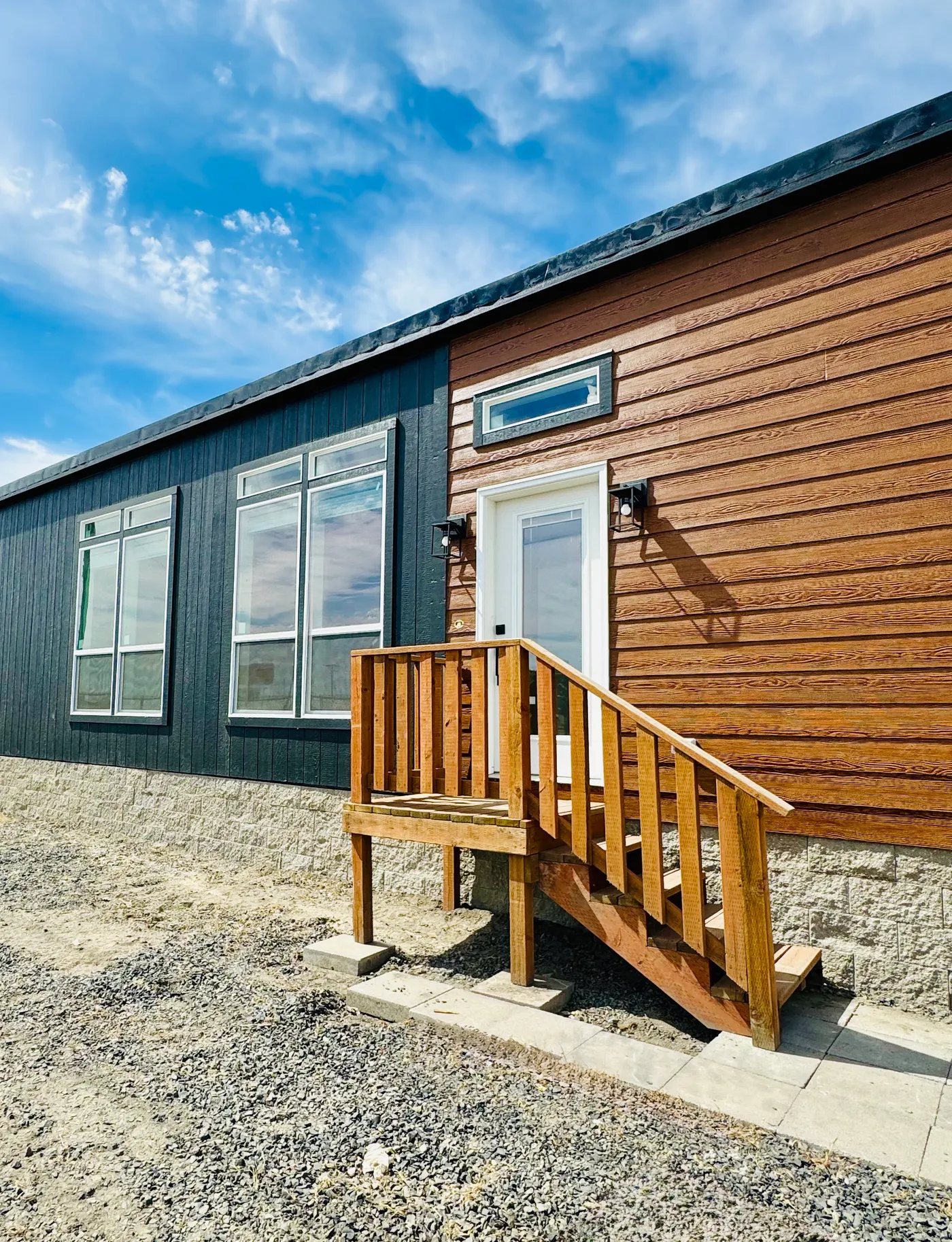 A modern home with cabin style appeal!!
