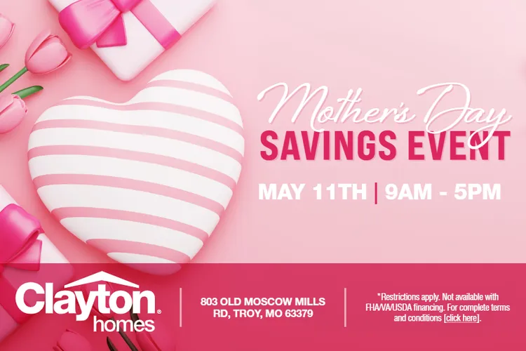 Mother's Day Savings Event!