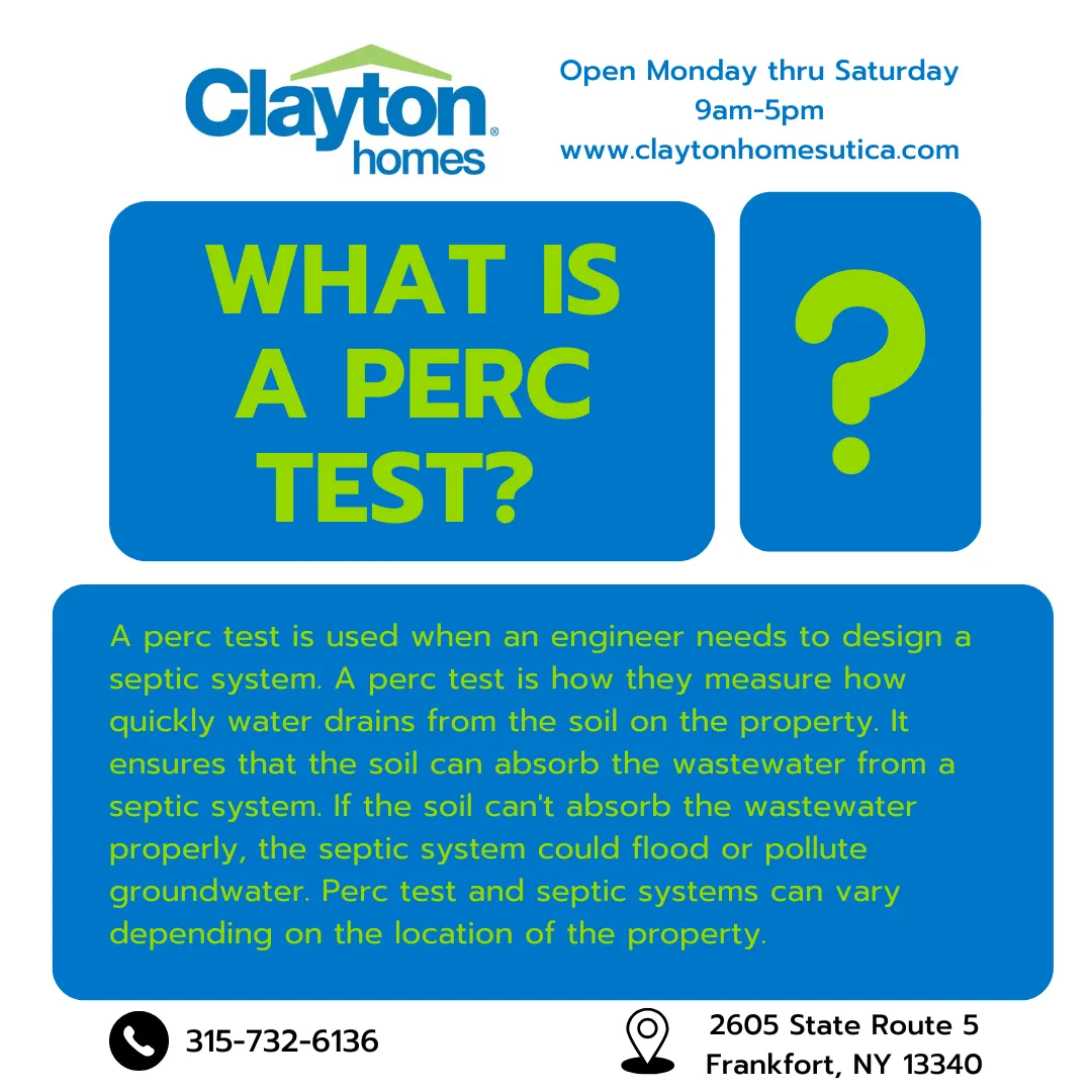 What is a perc test?