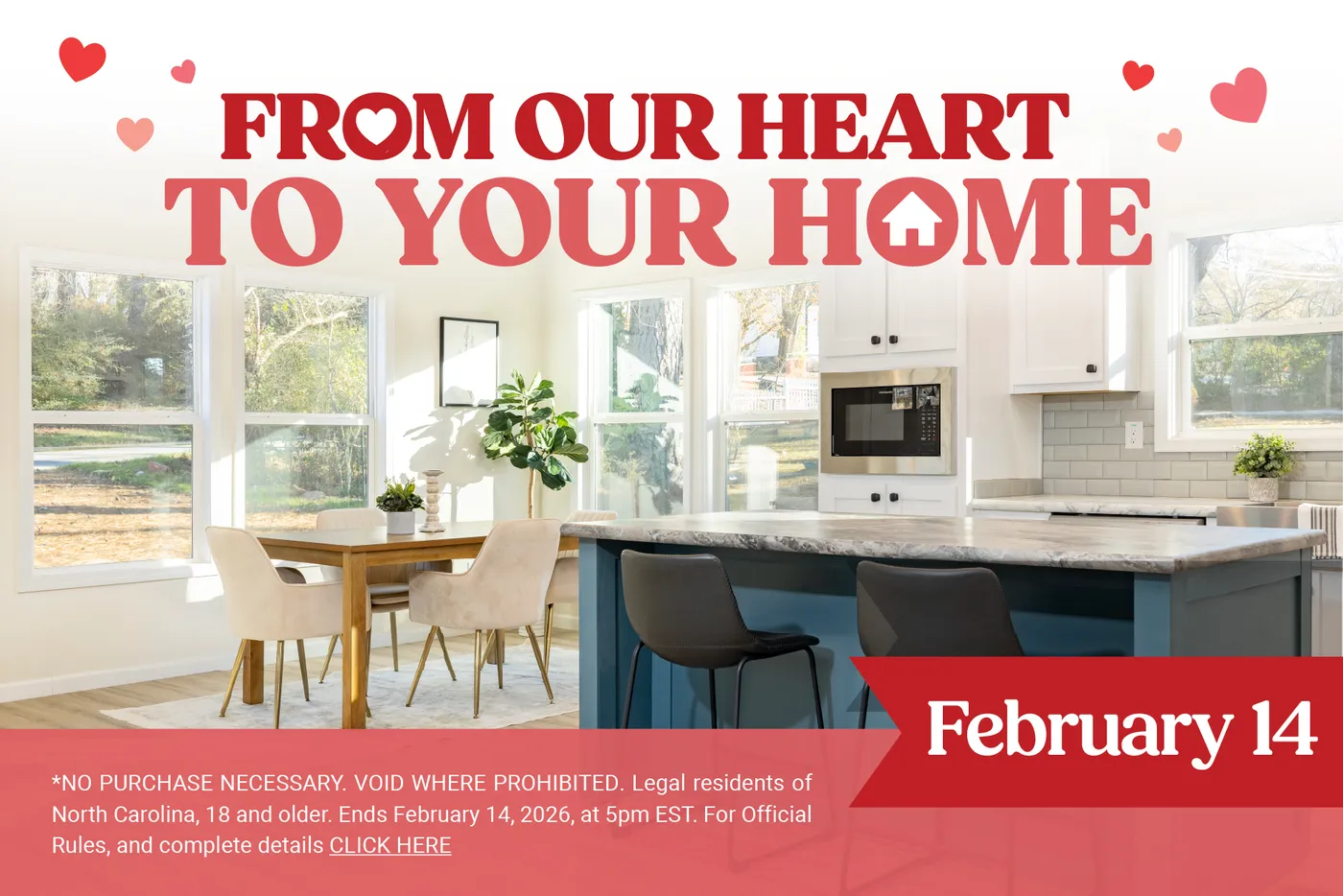From Our Heart to Your Home Giveaway!