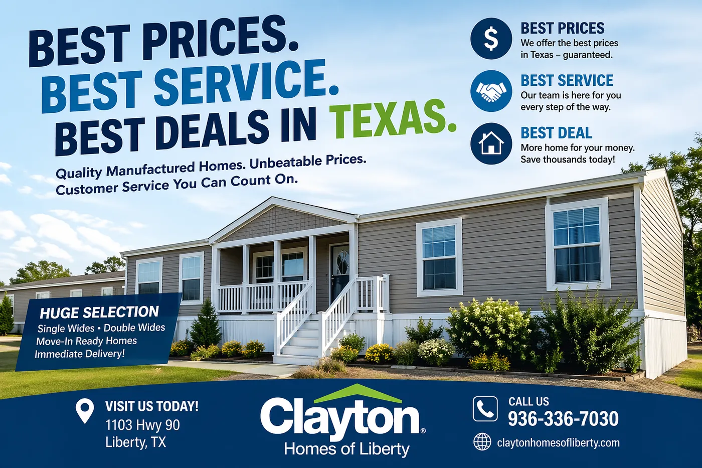 Best Mobile Homes in Houston – Save Big
