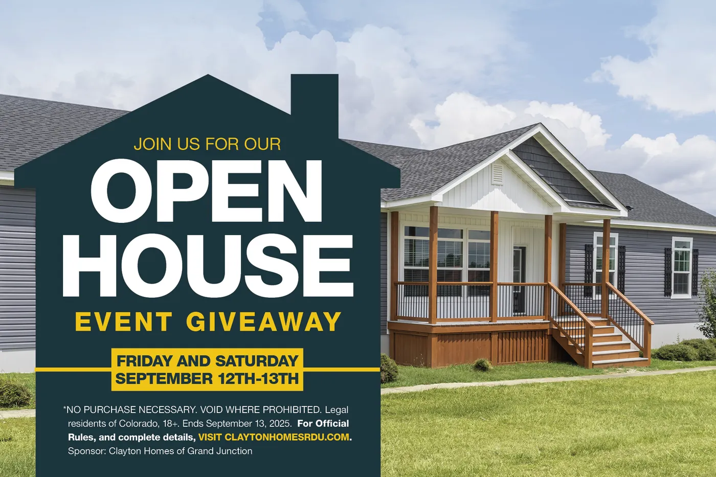 Open House Event Giveaway