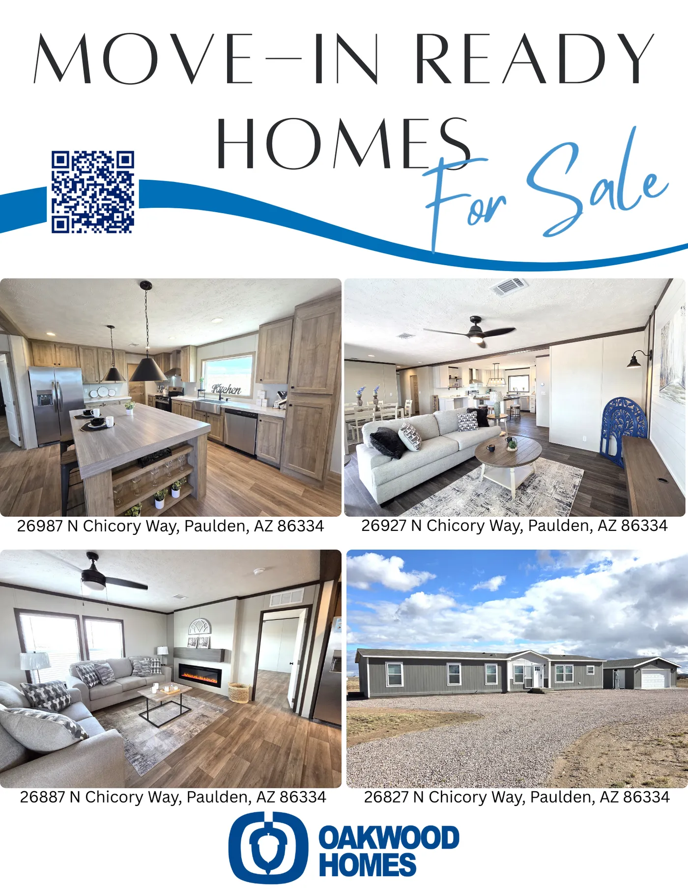 Move in Ready Homes in Paulden, AZ!