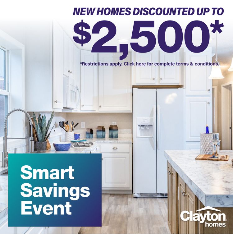 New Homes Discounted!