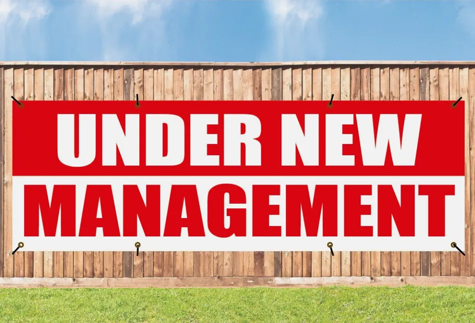 Under New Management!