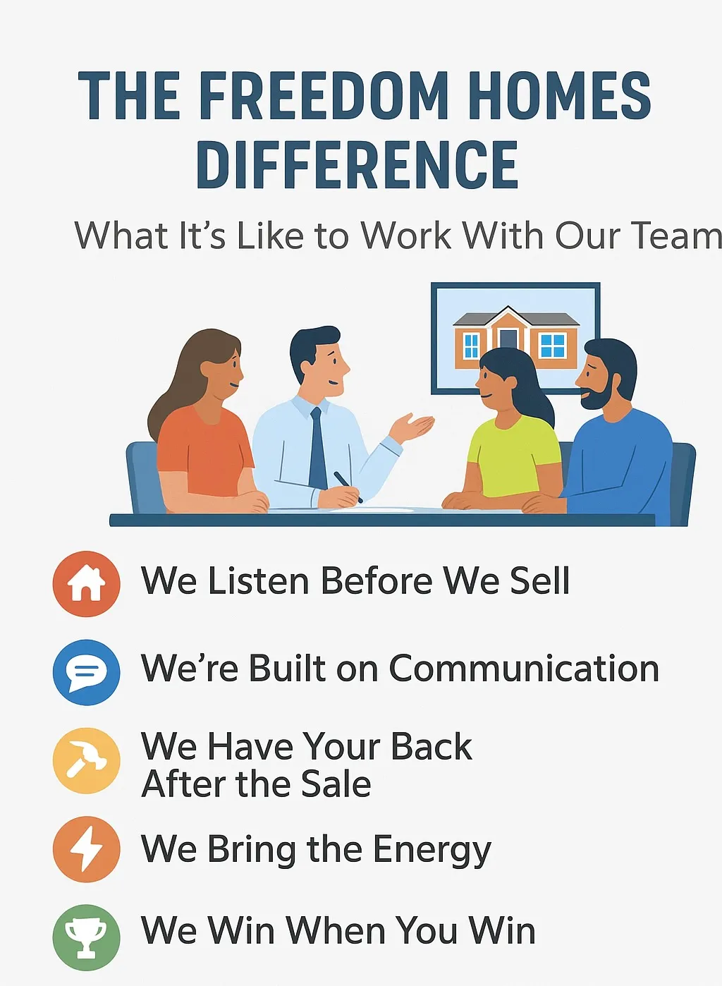 Meet the Freedom Homes Difference image