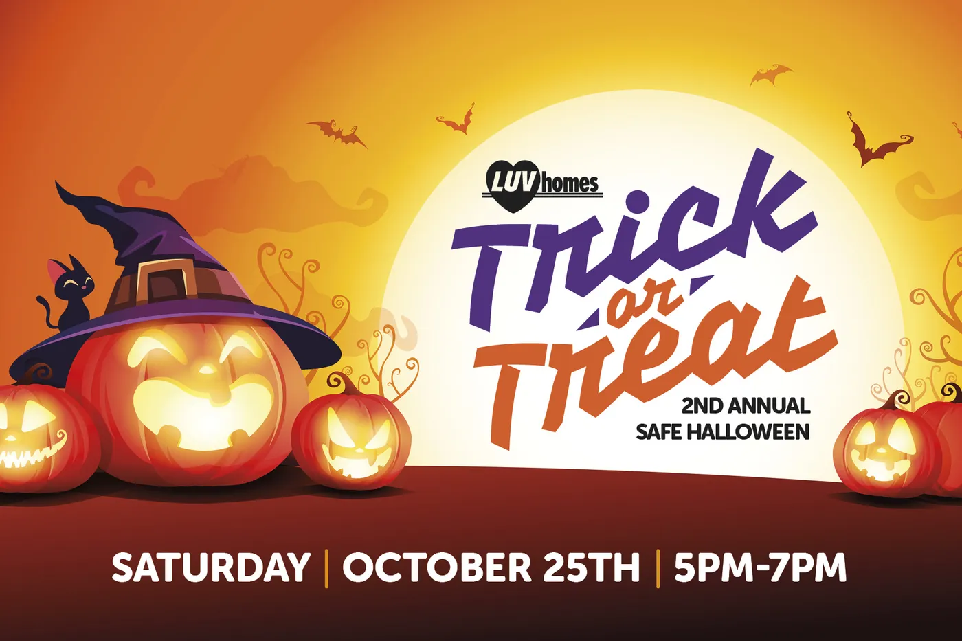 2nd Annual Luv Homes Safe Halloween!