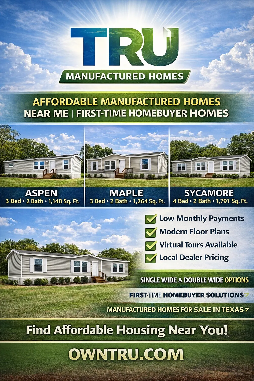 TRU Manufactured Homes image