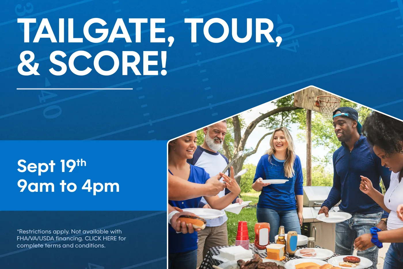 Tailgate, Tour, & Score image