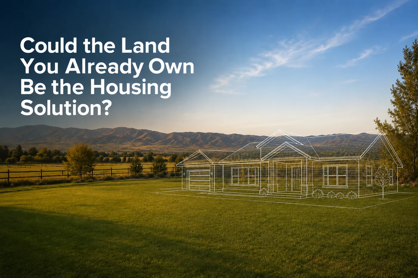The Land You Already Own Might Be the Solution image