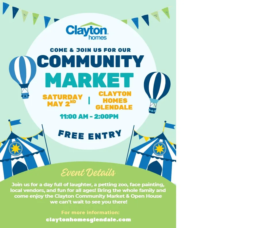 Clayton Community Market - MAY 2nd 