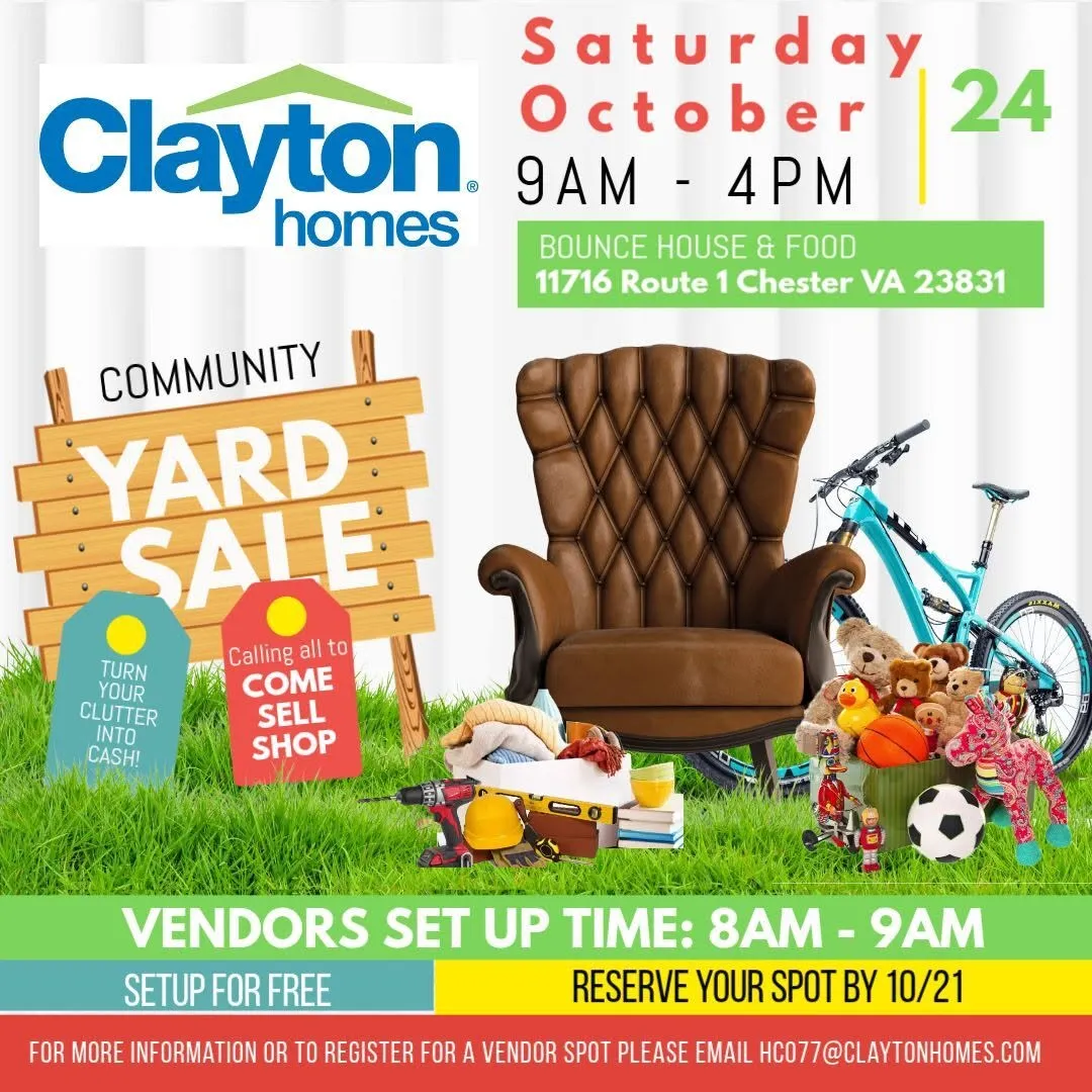 COMMUNITY YARD SALE!