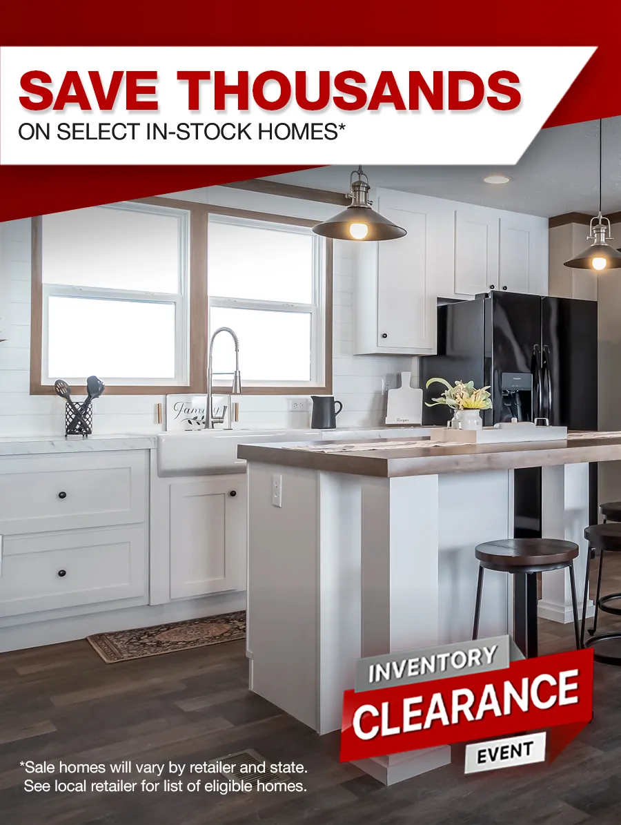 Save BIG with the Inventory Clearance Event!