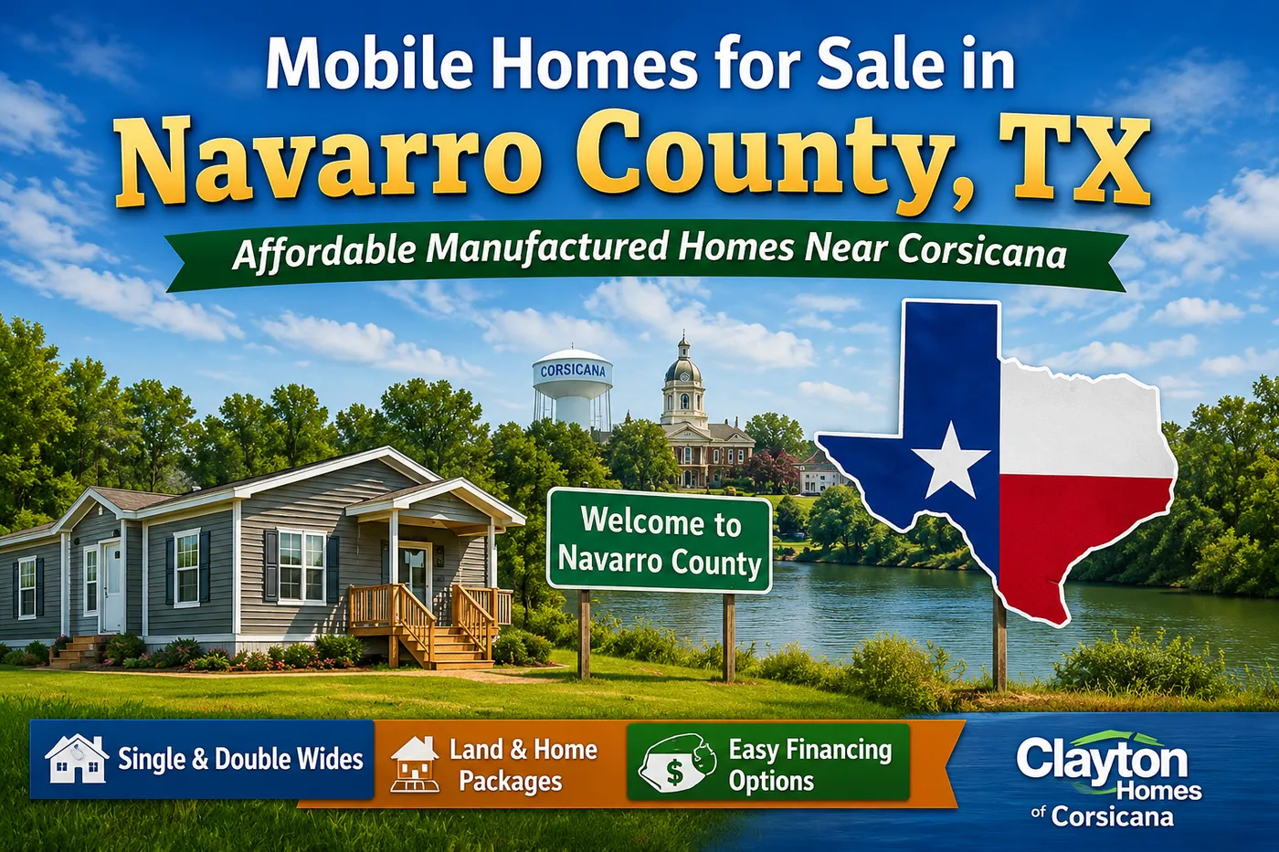 Manufactured homes for sale in Navarro County