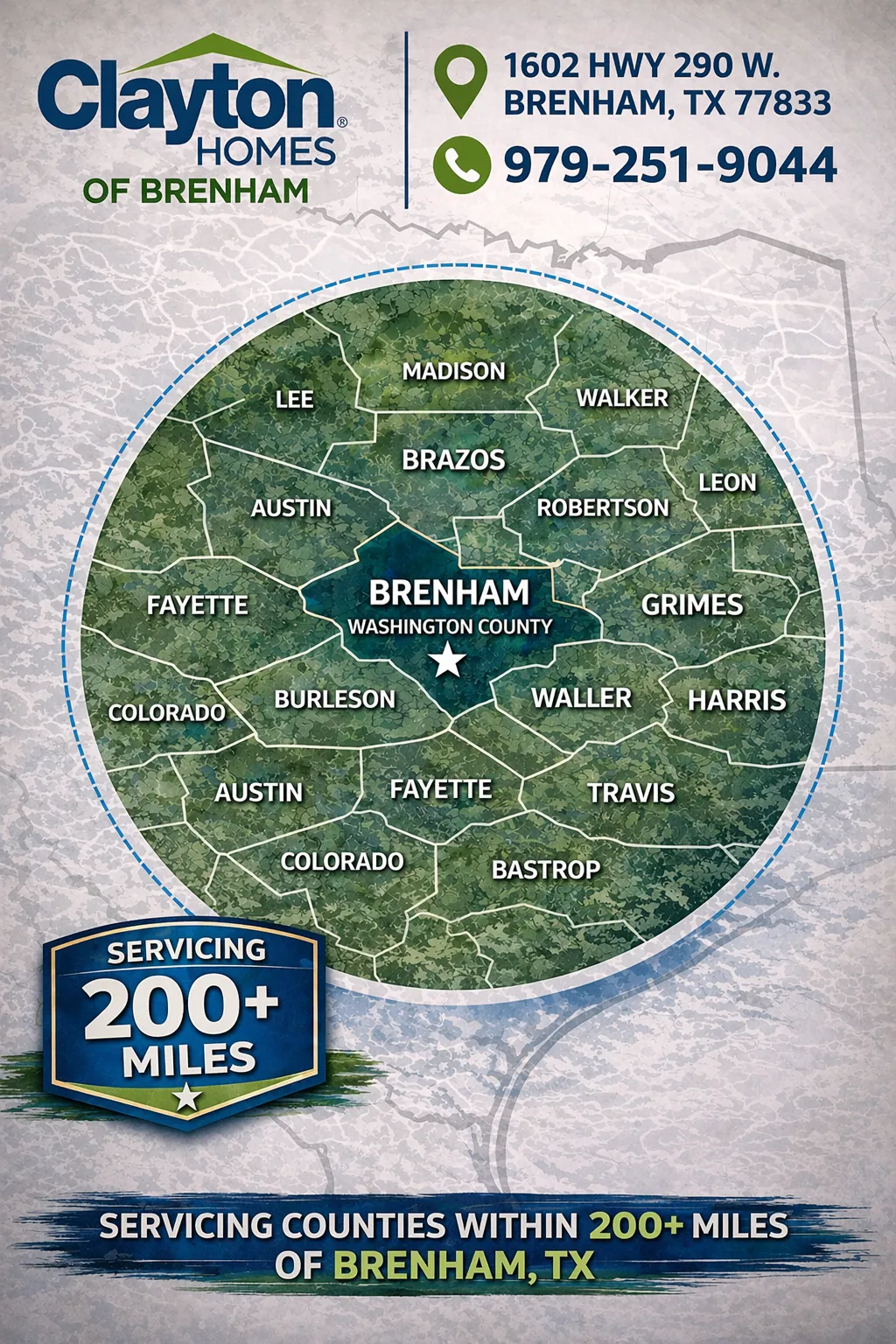 Serving TX families within 200+ miles of Brenham! image