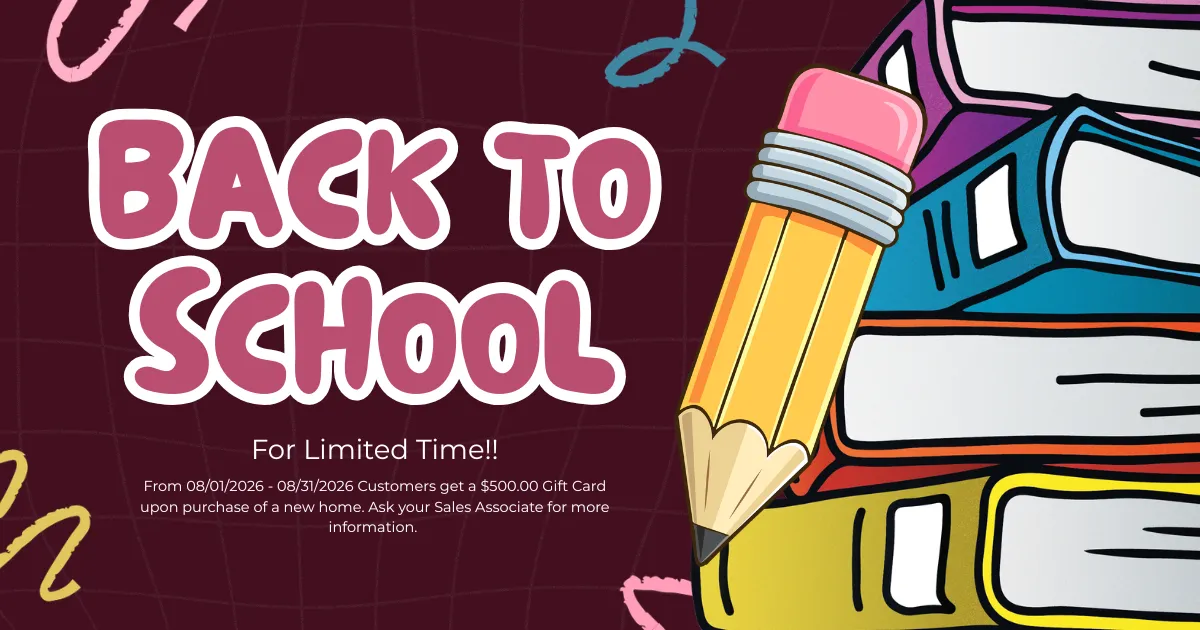 Back to School Sale
