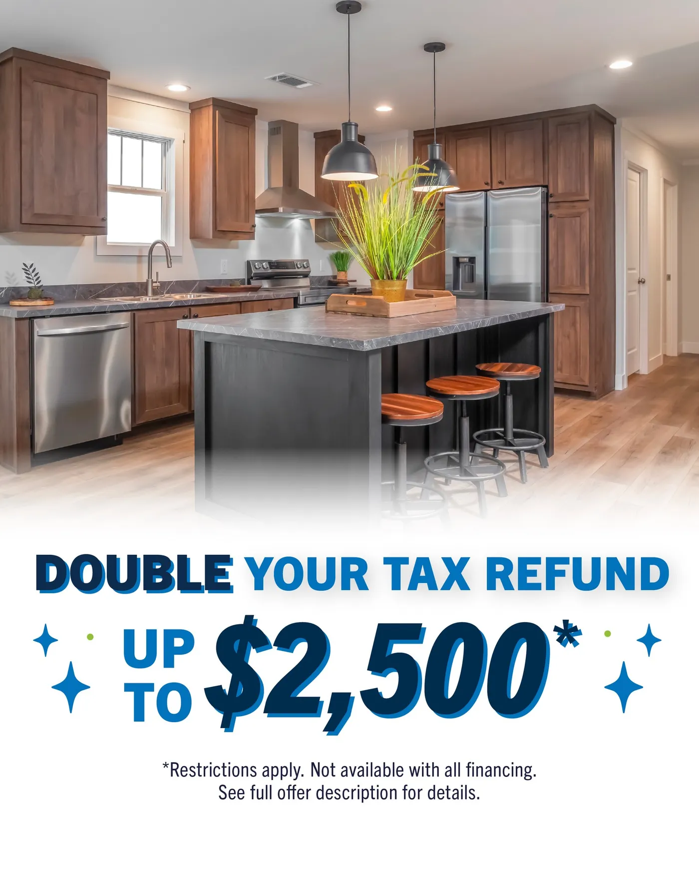 DOUBLE YOUR TAX REFUND image