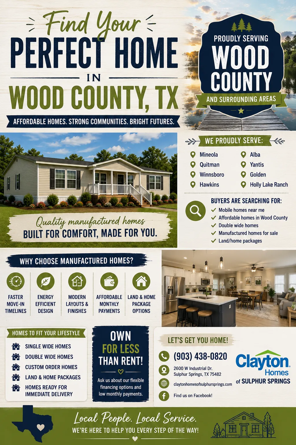 Move-In Ready Homes Wood County TX 