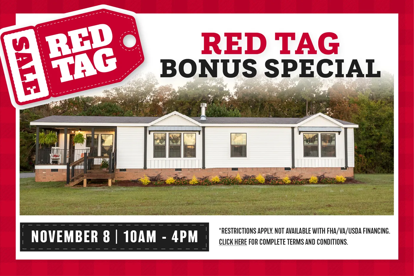 Red Tag Bonus Special