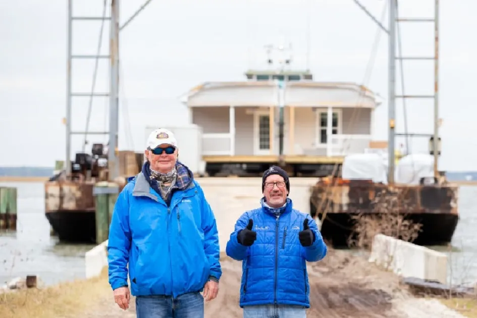 Homes Delivered to Daufuskie Island by Barge