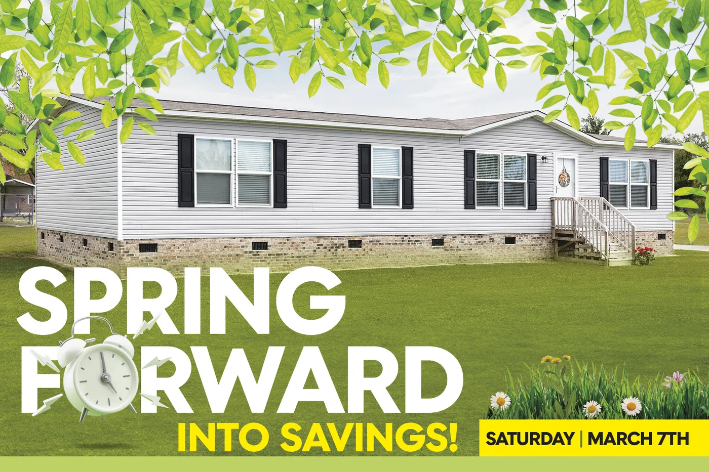 Spring Forward Into Savings!