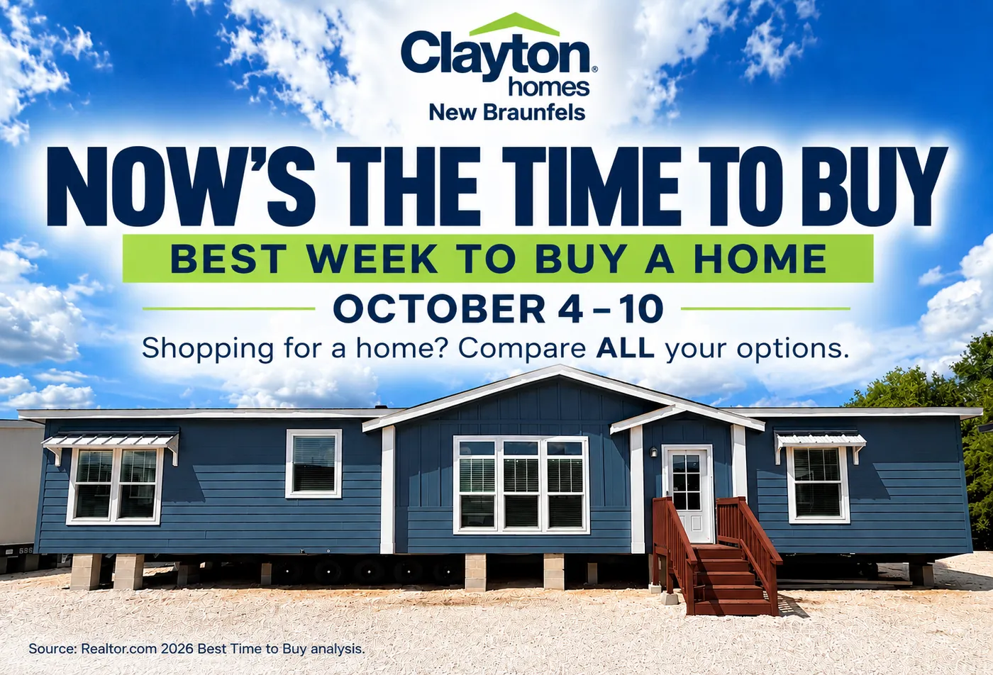 Best Week to Buy a Home in New Braunfels