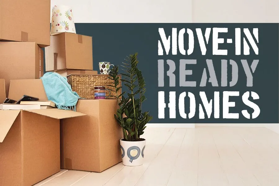 Move-In Ready Homes!