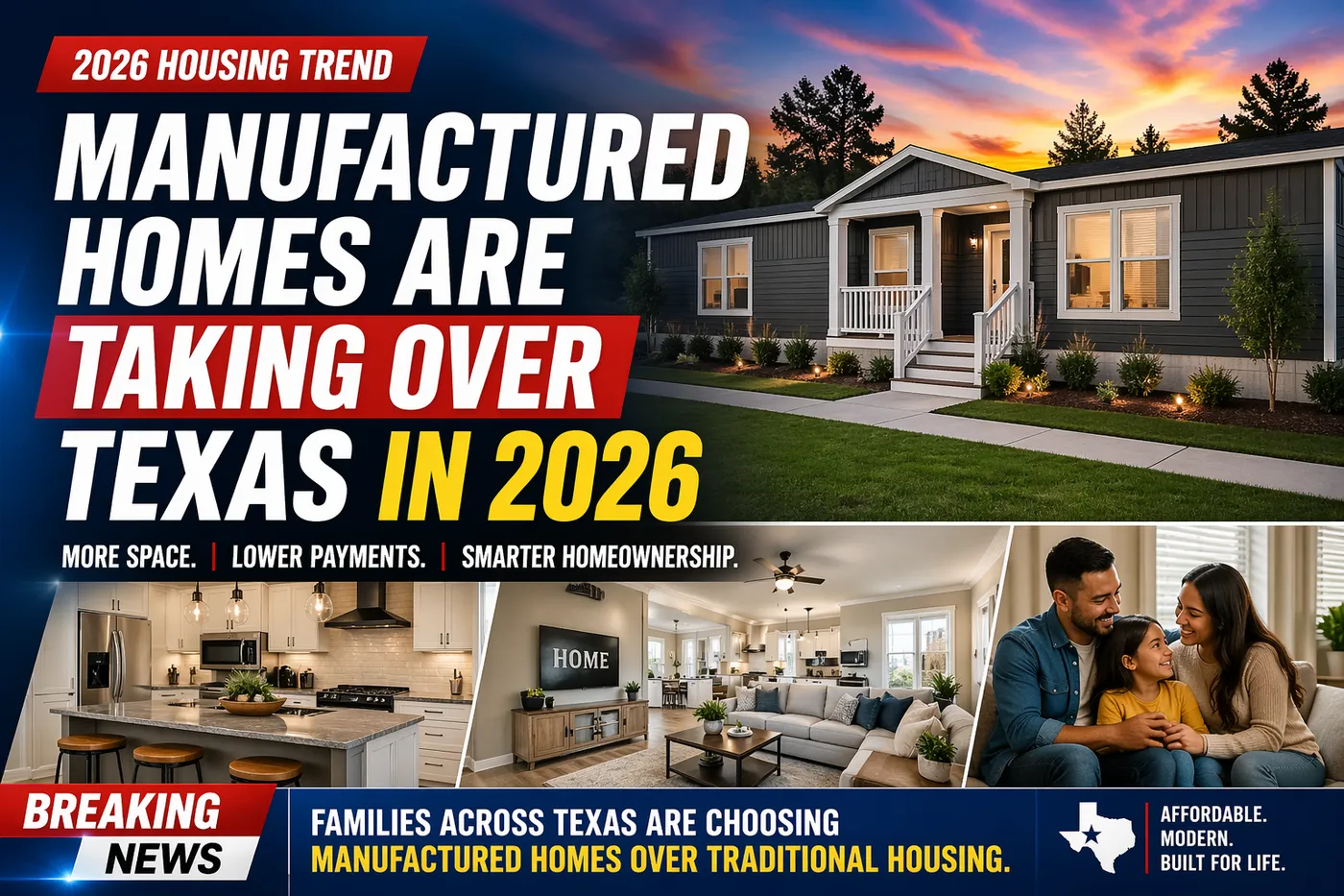 Manufactured Homes Are Taking Over Texas
