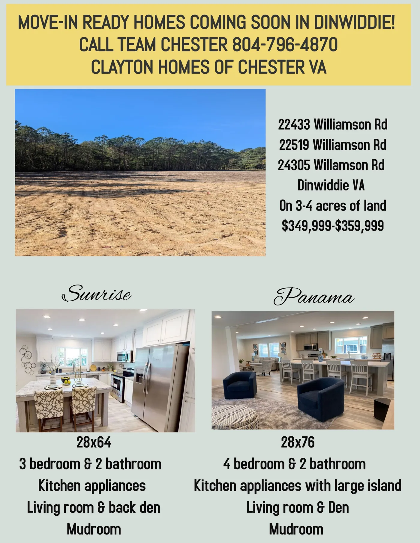 Move In Ready Homes on land in Dinwiddie image