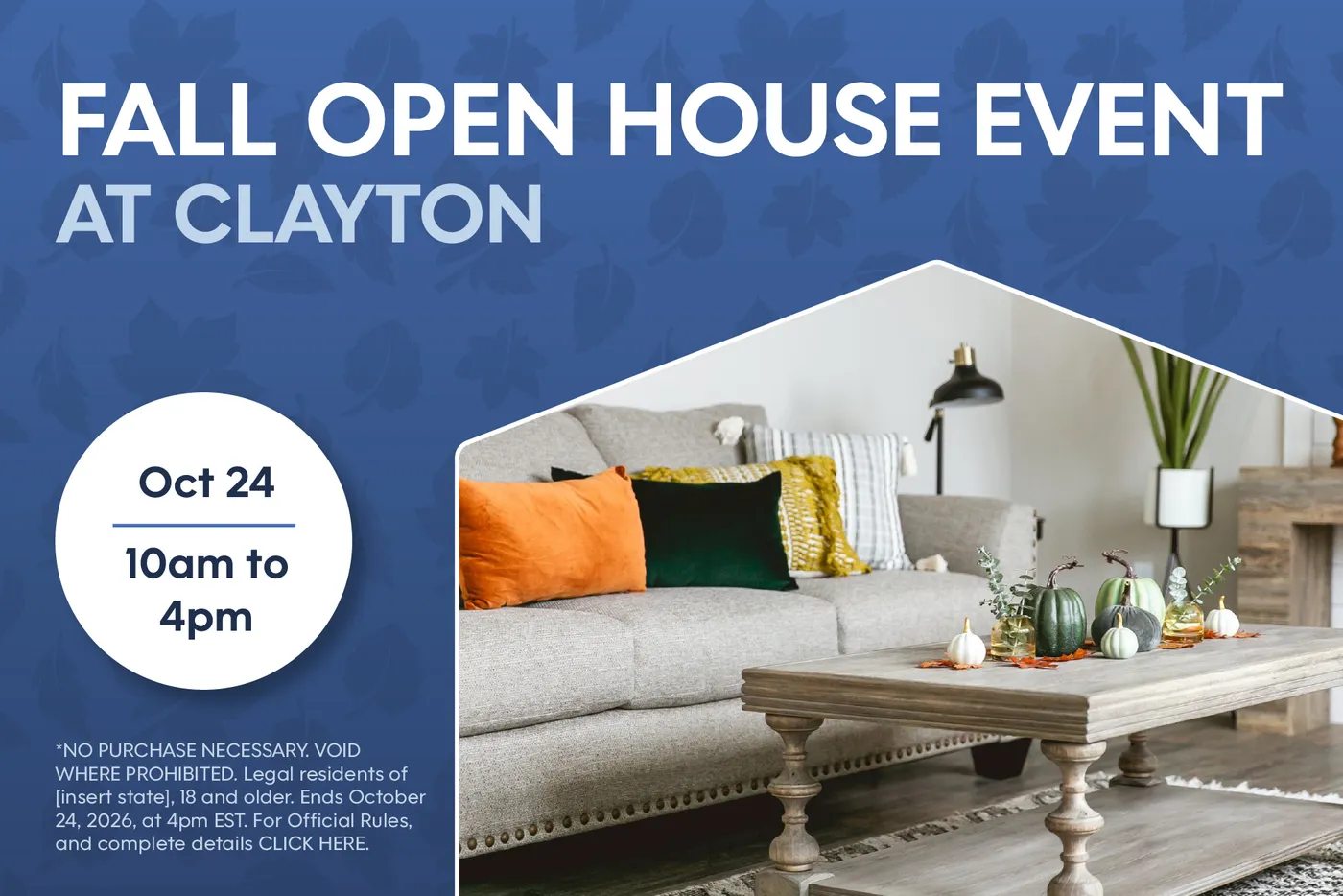 Fall Open House Event at Clayton image
