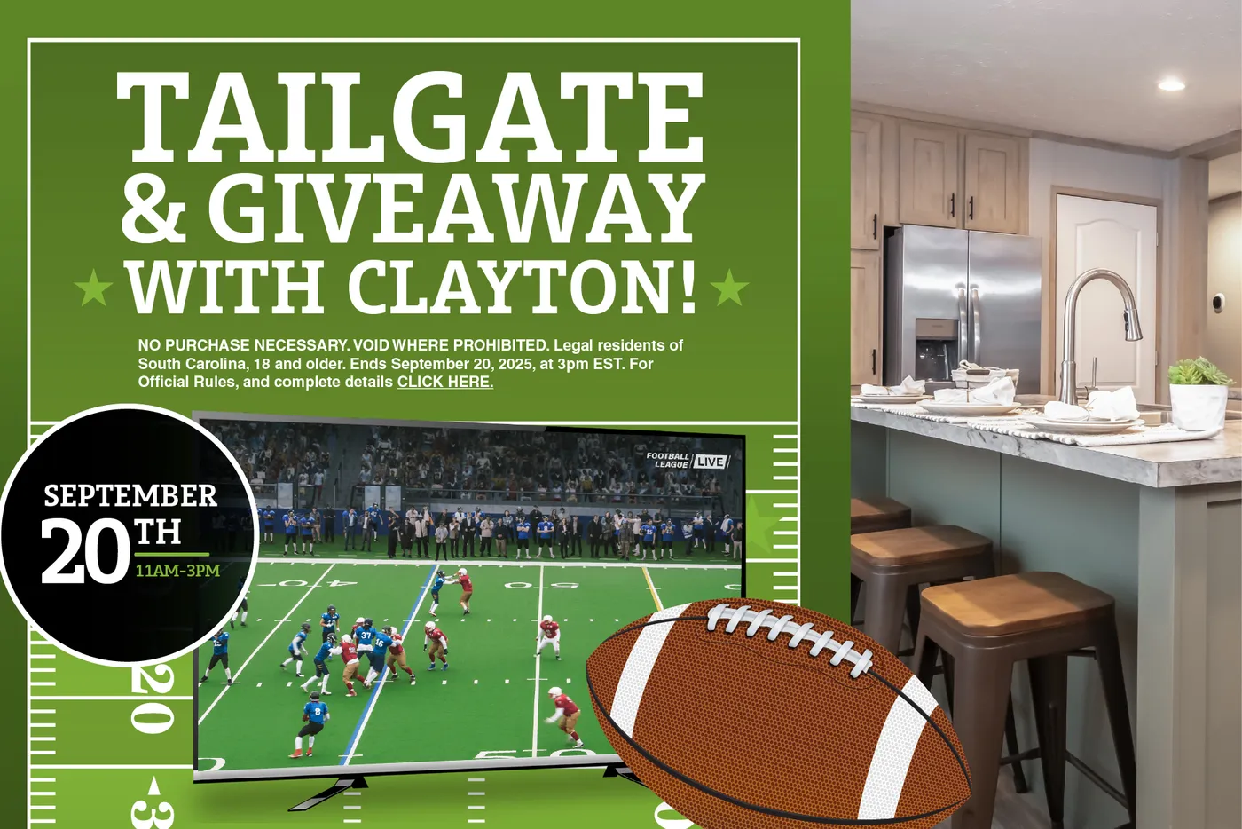 Tailgate & Giveaway with Clayton!