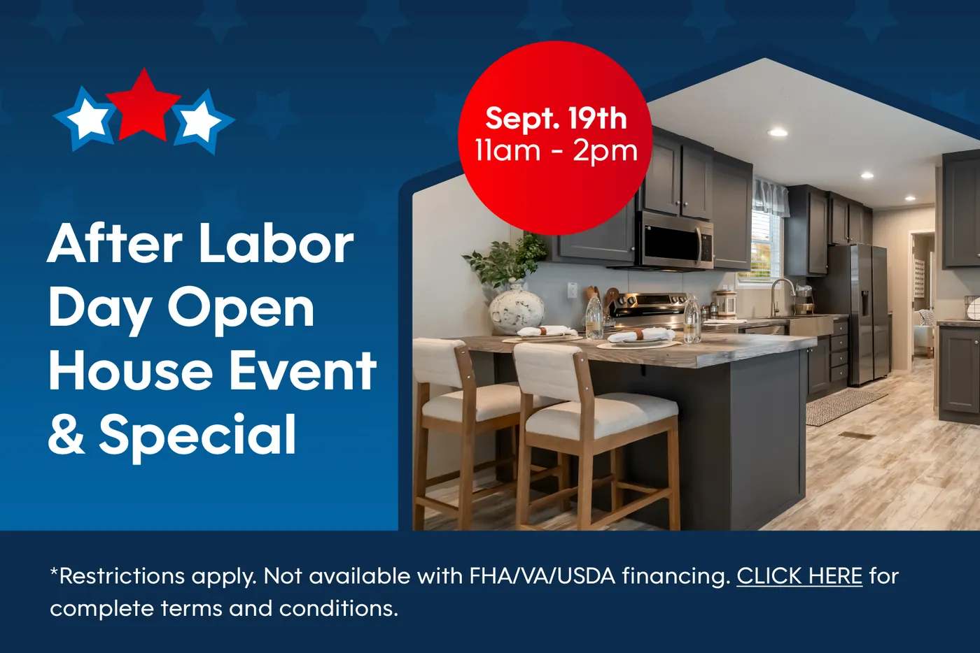 After Labor Day Open House Event & Special image