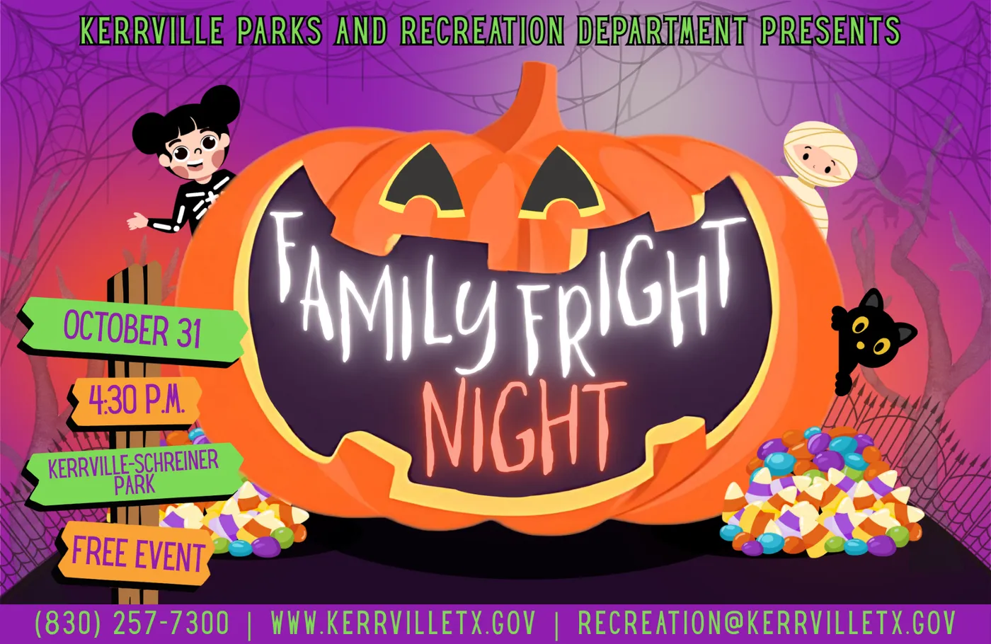 Family Fright Night | Halloween Fun in Kerrville image