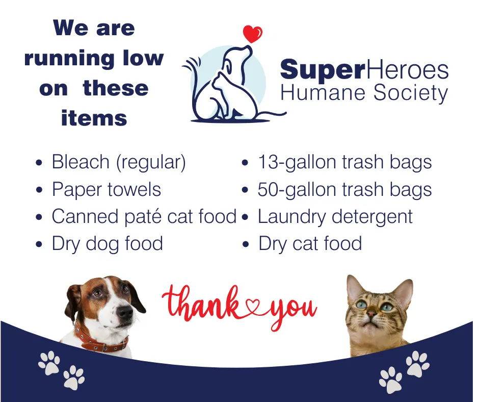 Needed Donation Items