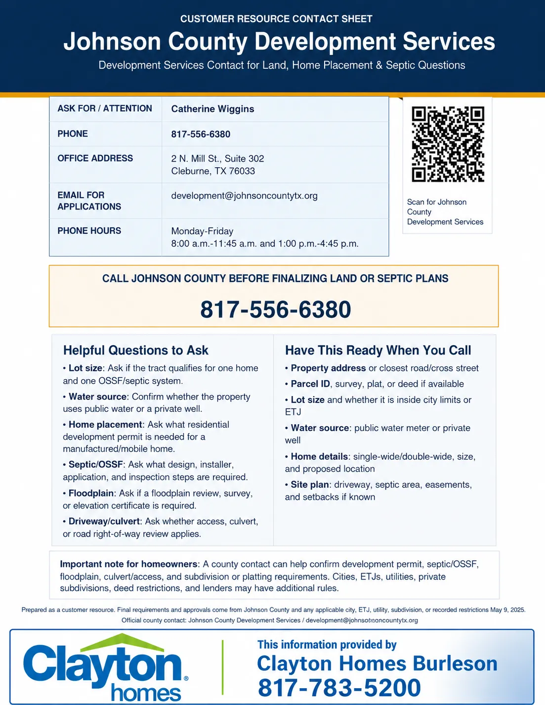 Johnson County Development Services Resource Page