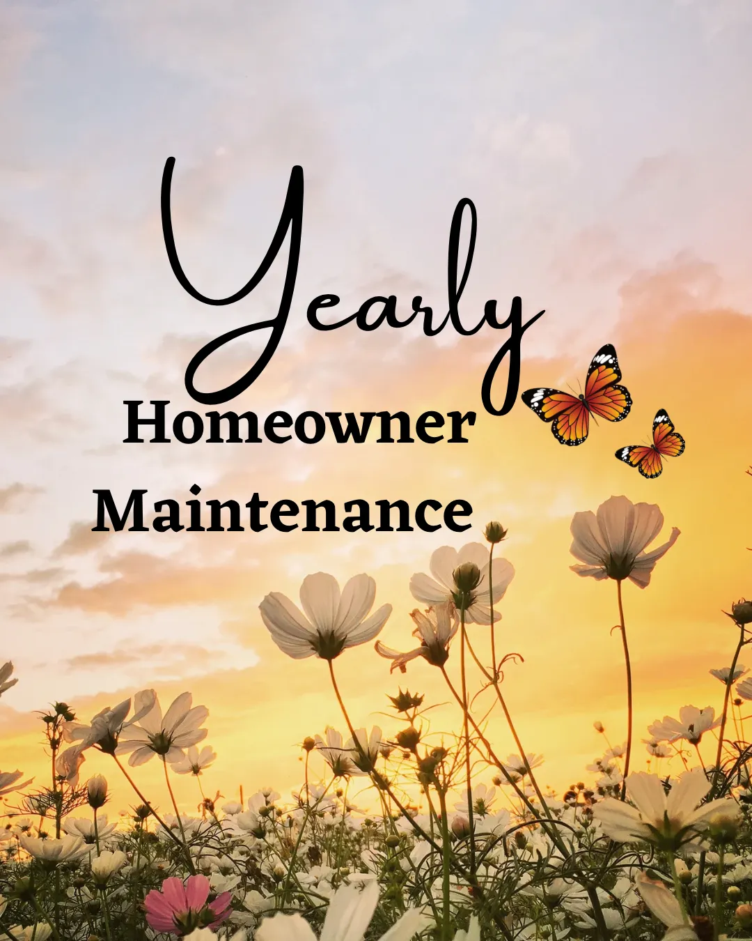 Yearly Maintenance on your Home 